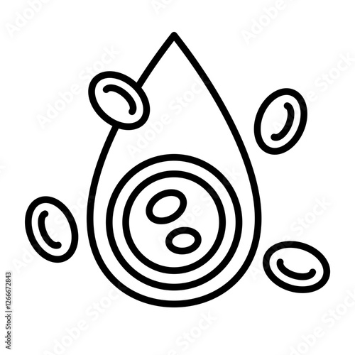 erythrocytes hypertonic icon