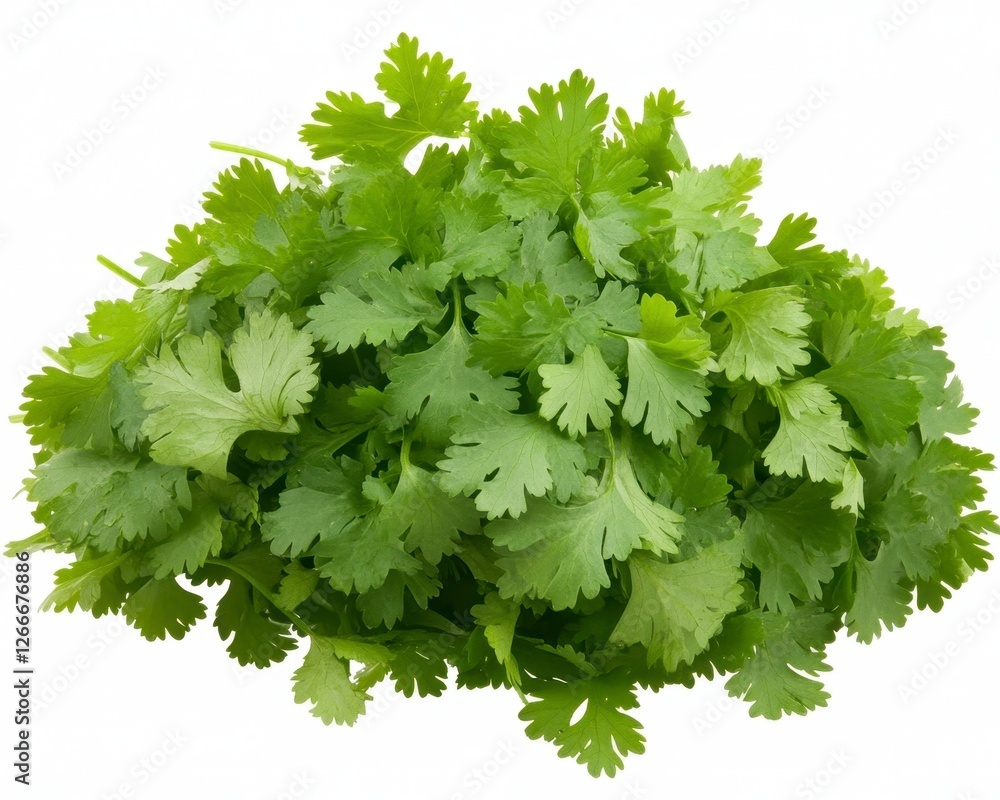Fresh Green Cilantro Leaves Fresh Green Cilantro Leaves