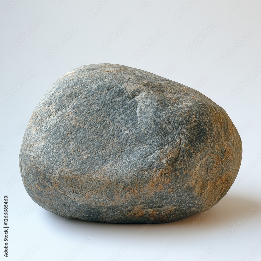 Fototapeta premium rock boulder natural material balance igneous rock pebble