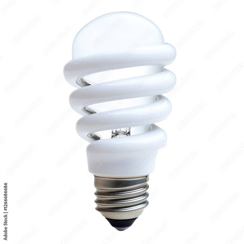 Isolated Compact Fluorescent Light Bulb, Energy Efficient Isolated Compact Fluorescent Light Bulb, Energy Efficient