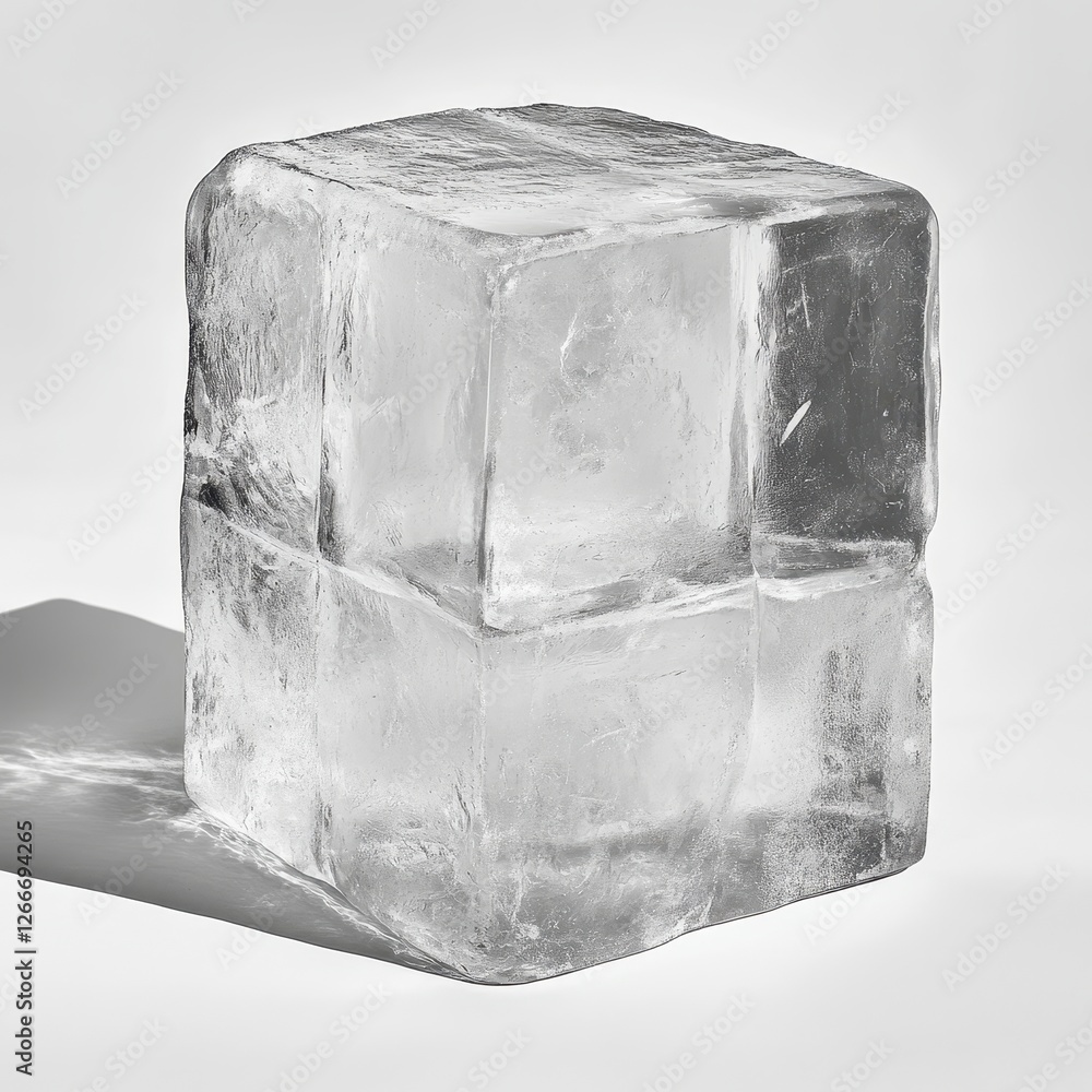 Obraz premium Clear Ice Block Cube
