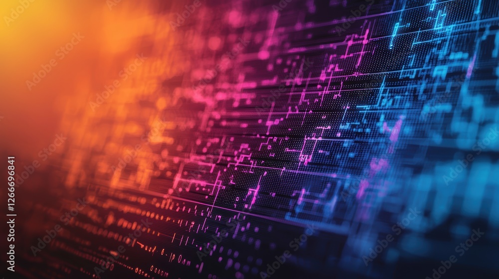 A vibrant abstract background showcasing colorful lines and patterns, symbolizing technology, data flow, and digital transformation. A vibrant abstract background showcasing colorful lines and patterns, symbolizing technology, data flow, and digital transformation.