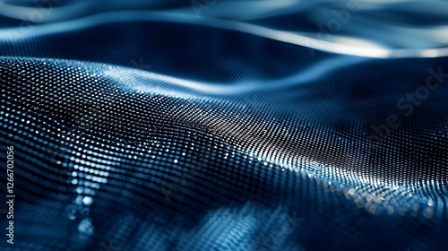 The surface of a flexible polycrystalline solar