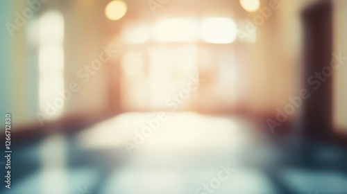 Wallpaper Mural Blurred interior of hospital - abstract medical background. Torontodigital.ca