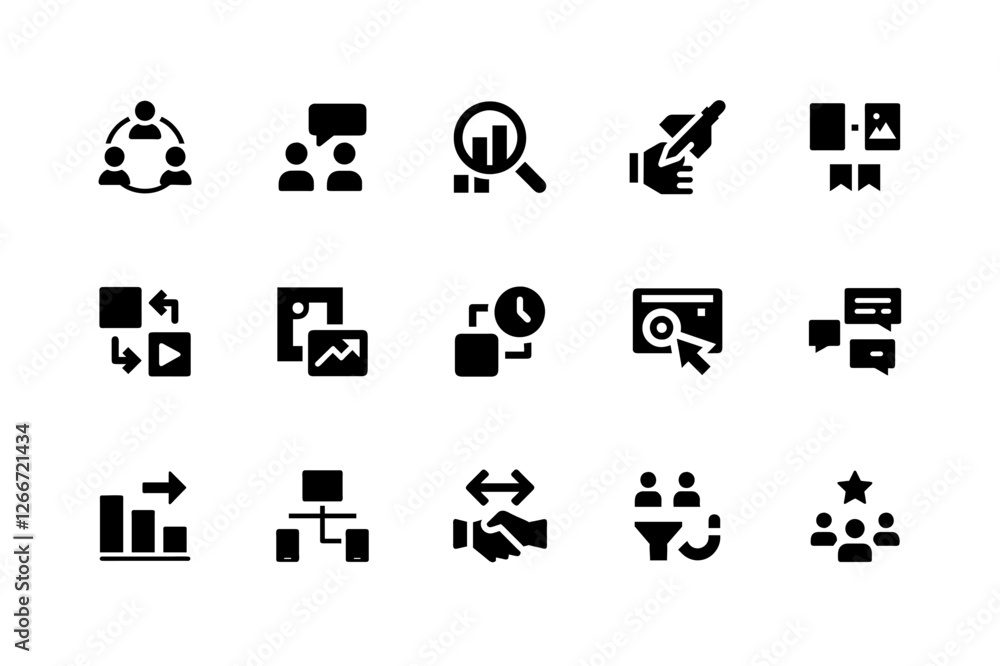 Clean and modern social media icons Clean and modern social media icons