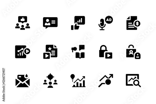 Social media icons pack for websites and apps