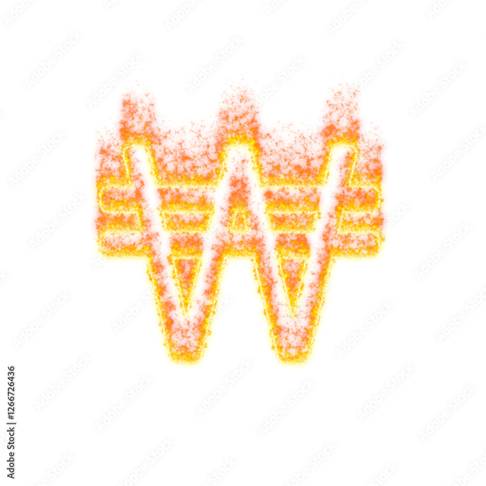 Burning icon won sign on transparent background. Flames and small fire Burning icon won sign on transparent background. Flames and small fire