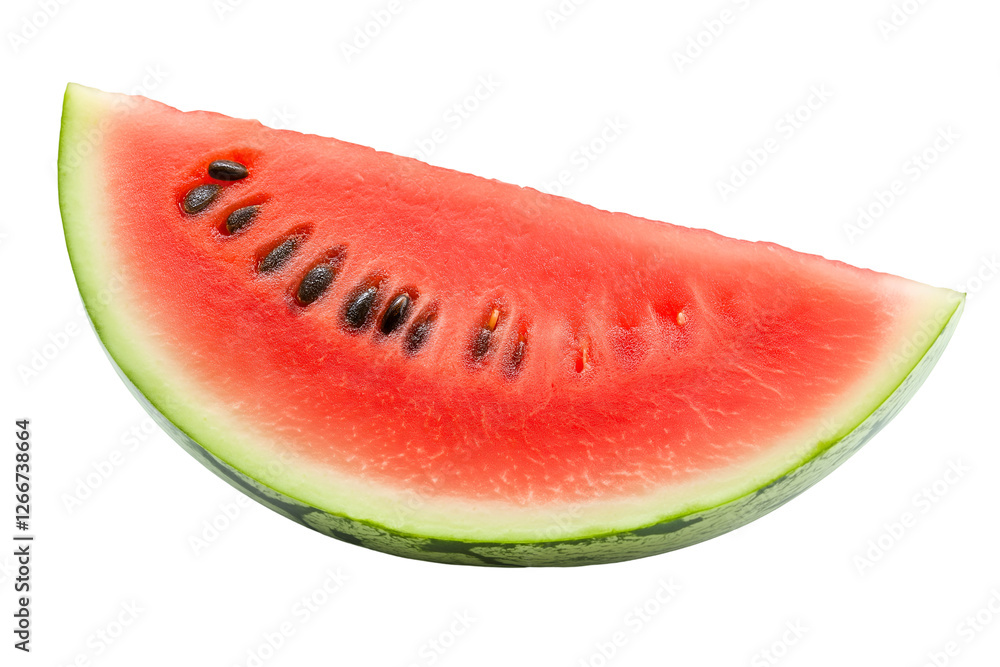 Slice of watermelon isolated on white background. Slice of watermelon isolated on white background.