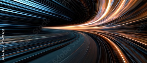 Abstract Speed Tunnel photo