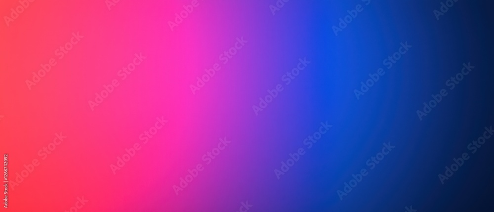 Fototapeta premium Solid Background with Gradient and Modern Aesthetic. Bright gradient blending pink and blue hues.