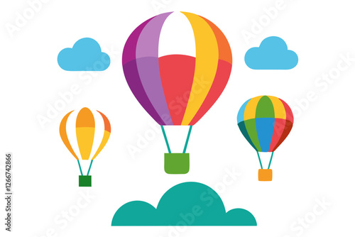 hot air balloons