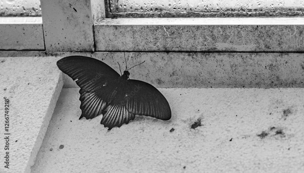 Butterfly in the House of butterflies, Vienna