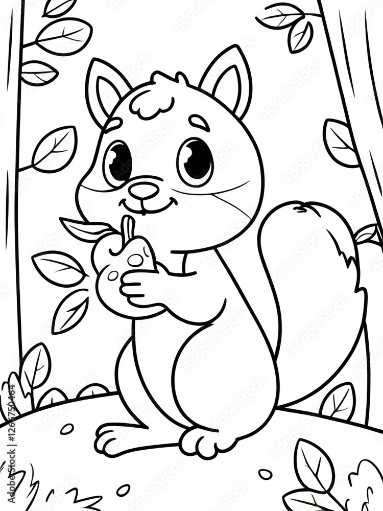 Obraz premium Coloring