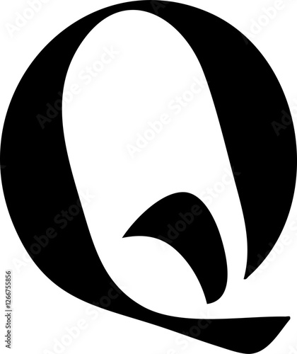 Letter Q Outline Logo