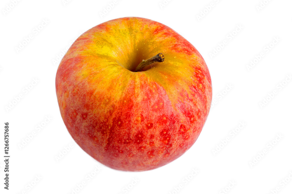 Isoltaed organic apple on a white background Isoltaed organic apple on a white background