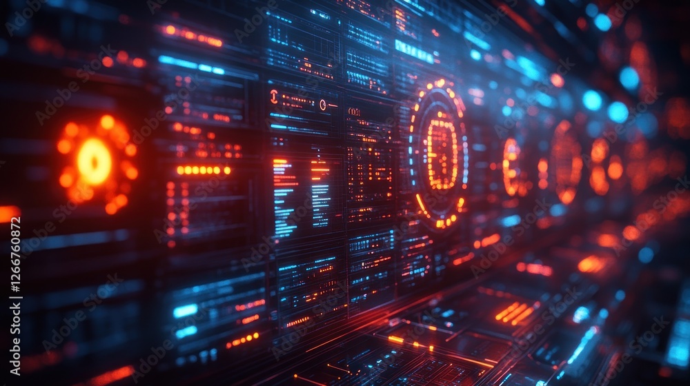 Futuristic Financial Data Visualization Cyberpunk Graphs Charts Analysis Statistics Business Technology Management Development Futuristic Financial Data Visualization Cyberpunk Graphs Charts Analysis Statistics Business Technology Management Development