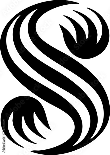 Letter S Outline Logo