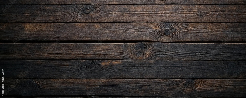 Fototapeta premium Dark, weathered barn wood planks, rustic texture, antique wood, wooden background, barn wood