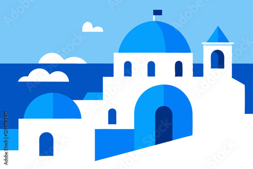 church in santorini