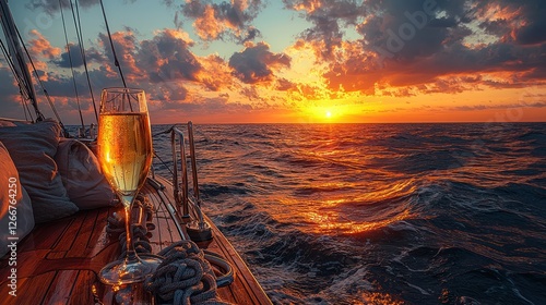 Sunset Champagne Sailboat Cruise