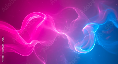 abstract pink background with smoke
