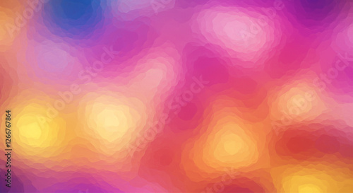 abstract colorful background with circles
