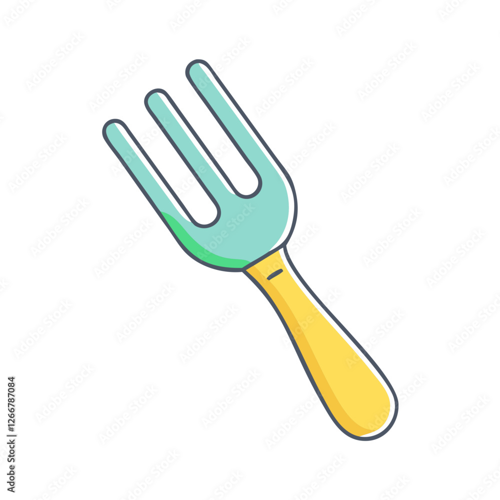 fork icon, fork vector illustration-simple illustration of fork, perfect for fork logos and icons