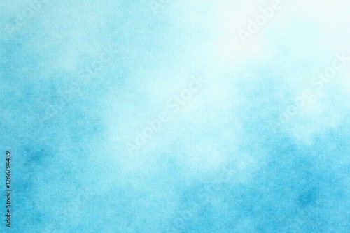 Soft, ethereal light blue watercolor wash background, clean, aquarelle