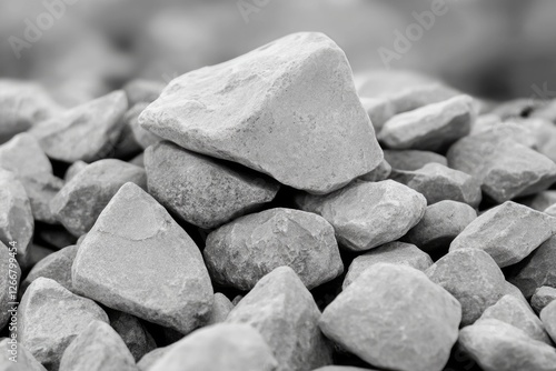 Image of stacked rock formations, suitable for use in landscape or nature themed designs photo