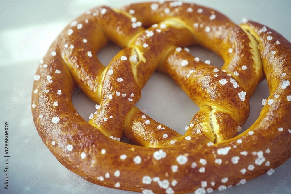 A classic snack with salt on top A classic snack with salt on top