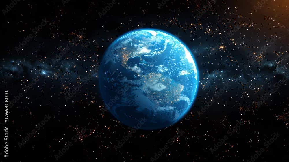 planet earth in space planet earth in space