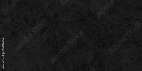 Dark grey black slate texture and grey cement texture. Abstract elegance black stone background with beautiful black stone wall.