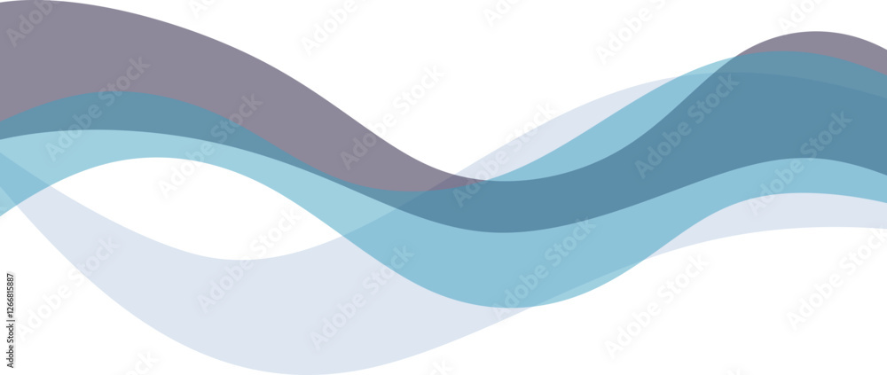 Transparent Wave Border Transparent Wave Border