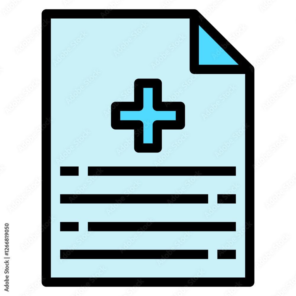 Obraz premium medical report