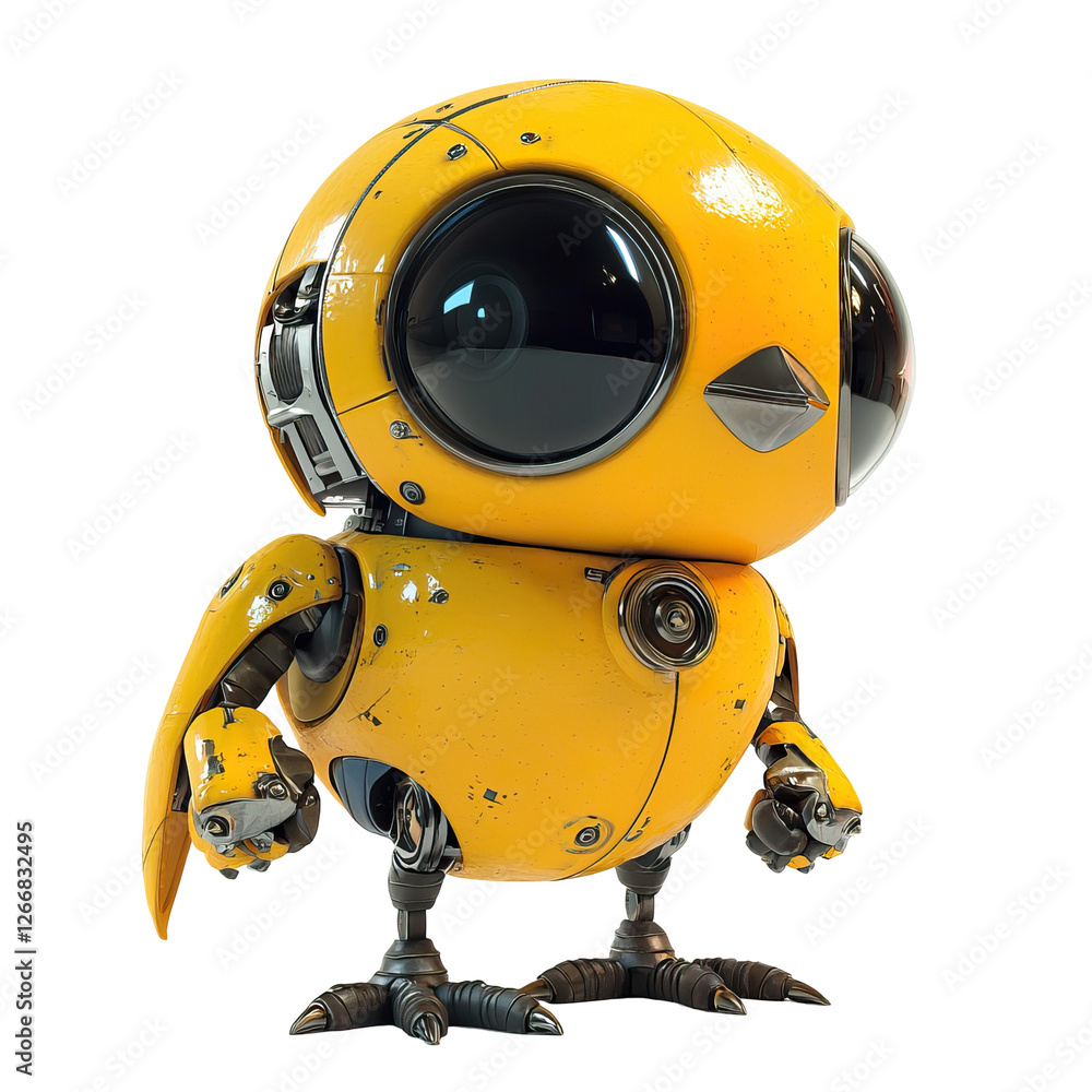 Friendly Cartoon Robotic Canary Toy for Kids with Cheery Design and Engaging Features Friendly Cartoon Robotic Canary Toy for Kids with Cheery Design and Engaging Features