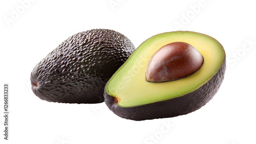 Avocado Isolated on white background