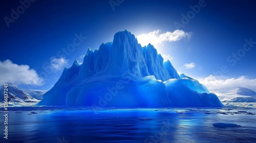 Wallpaper Mural 55.Blue Ice Inside Iceberg, Antarctica Torontodigital.ca