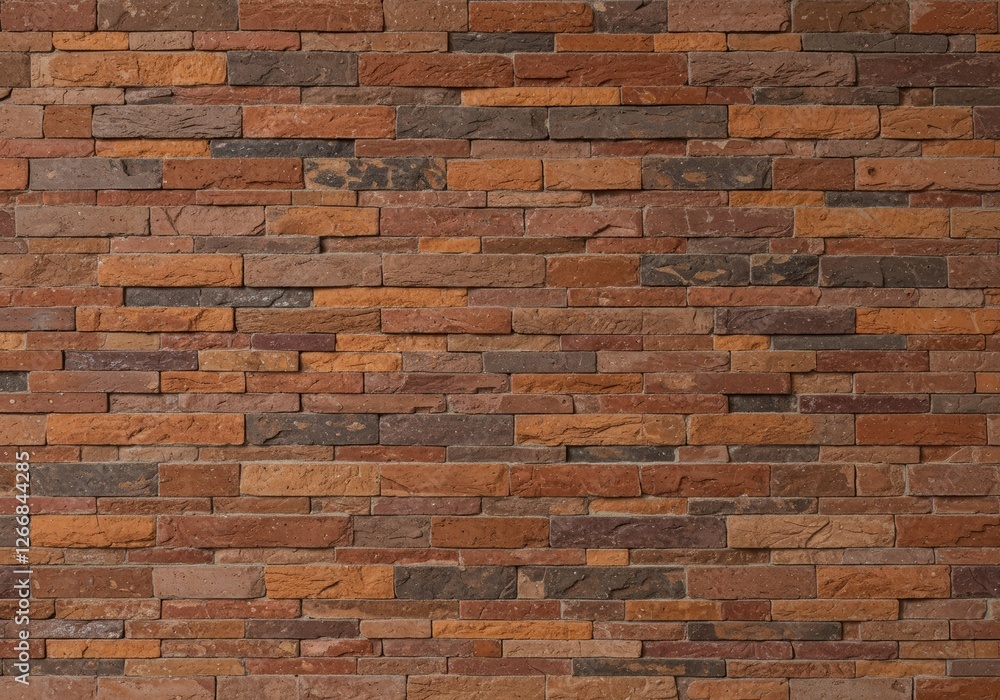 A photo of a brick wall with rough texture, featuring red, orange, and brown bricks in a running bond pattern, well-lit with natural light.
A photo of a brick wall with rough texture, featuring red, orange, and brown bricks in a running bond pattern, well-lit with natural light.