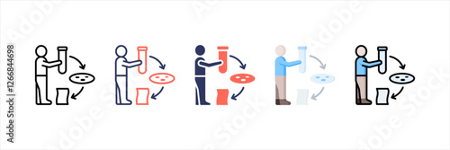 Tissue Multistyle Icon Set