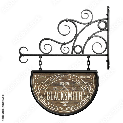 collection of antique street lamps, Victorian style