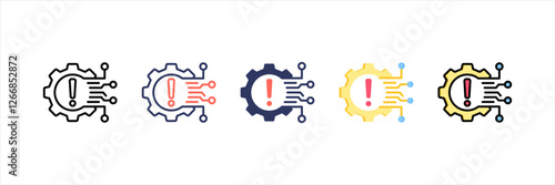 Root Cause Multistyle Icon Set