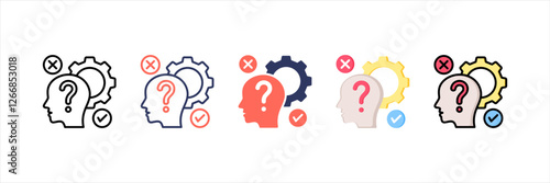 Hypothesis Multistyle Icon Set