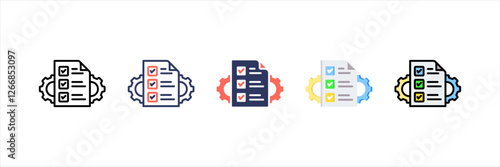 Standard Multistyle Icon Set