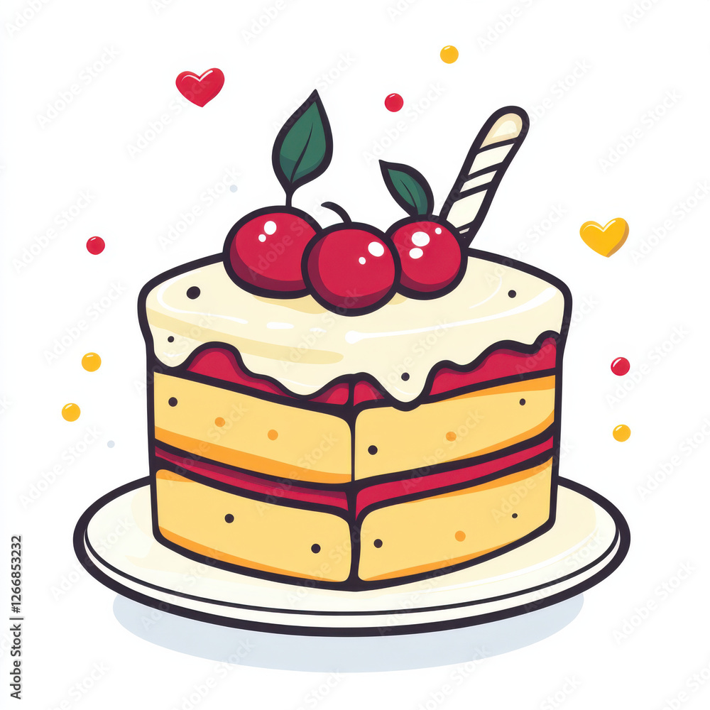 A cake icon, line art, line drawing style in style, vector illustrations, edited illustrations, white background, A cake icon, line art, line drawing style in style, vector illustrations, edited illustrations, white background,