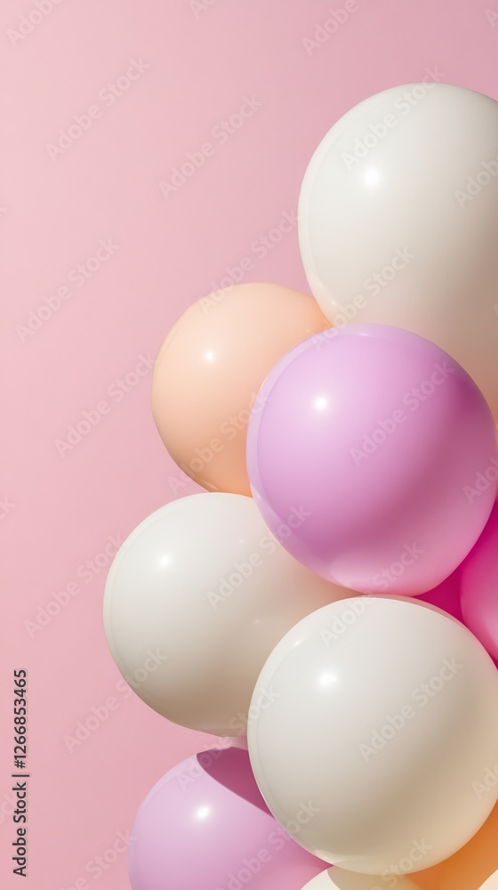 Elegant Dreamy soft pastel clouds floating across a gradient pink and lavender sky warm glow atmosphere for whimsical designs Elegant Dreamy soft pastel clouds floating across a gradient pink and lavender sky warm glow atmosphere for whimsical designs