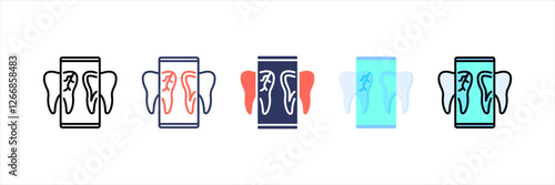 X Ray Multistyle Icon Set