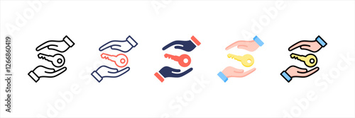 Ownership Multistyle Icon Set