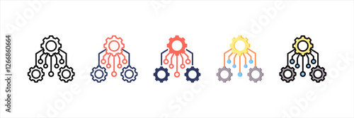 Framework Multistyle Icon Set