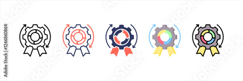 Devops Multistyle Icon Set