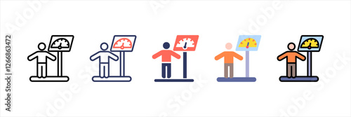Bodyweight Multistyle Icon Set
